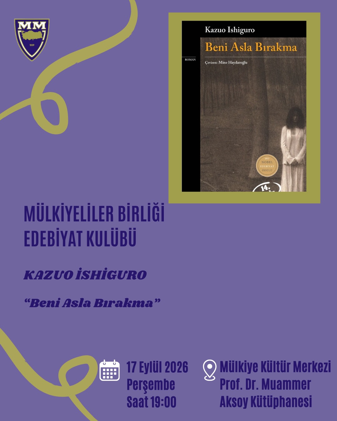 Edebiyat Kulübü: Beni Asla Bırakma