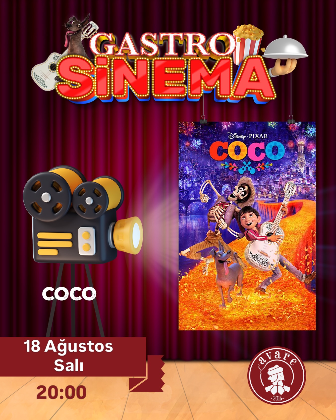 Gastro Sinema: Coco