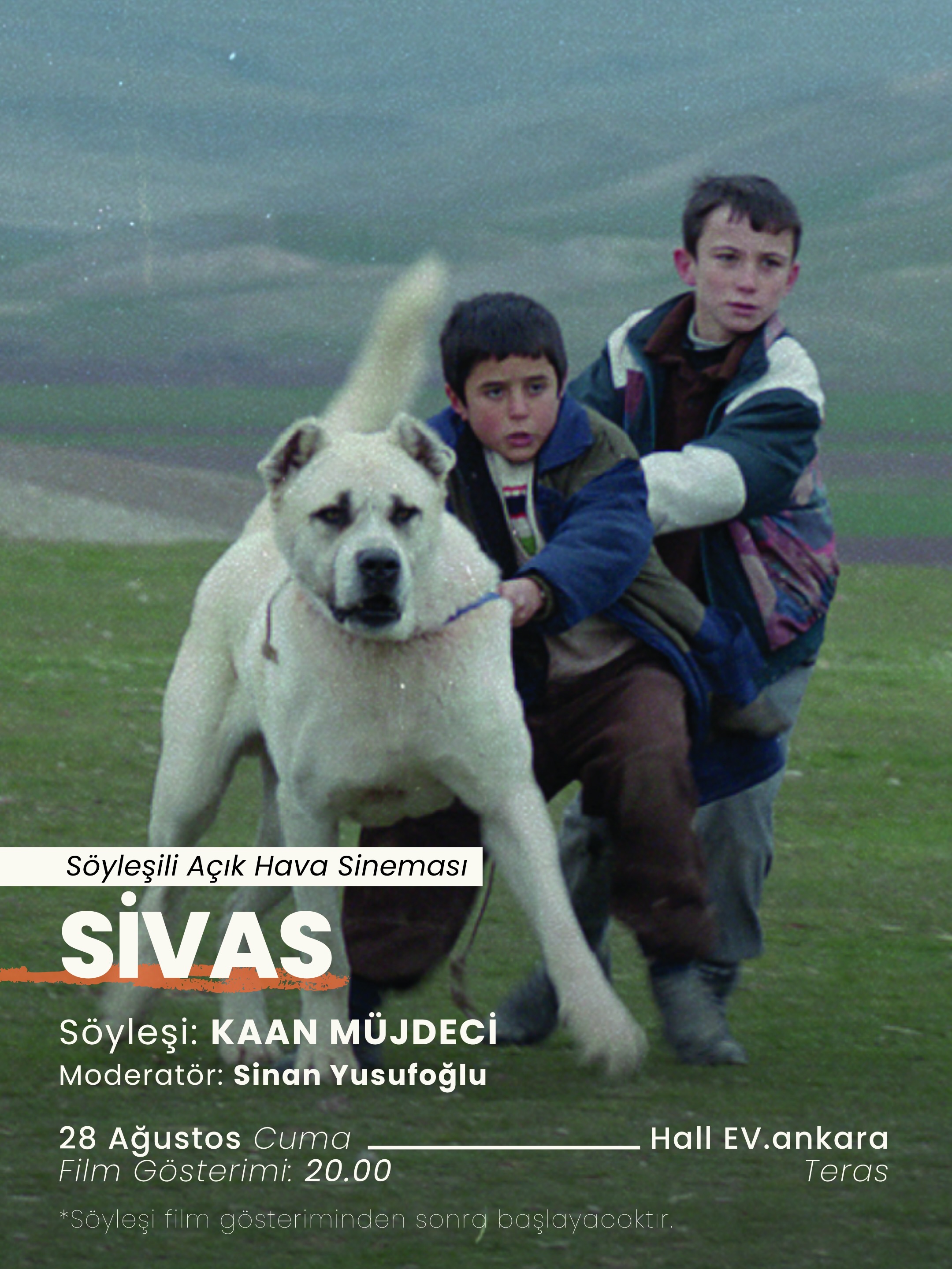Sivas - Yönetmen Söyleşili Açık Hava Sineması
