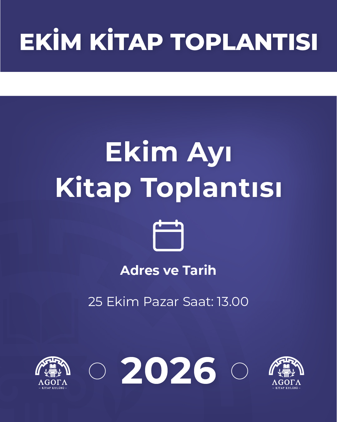 Bir Son Duygusu - Ekim Ayı Kitap Toplantısı