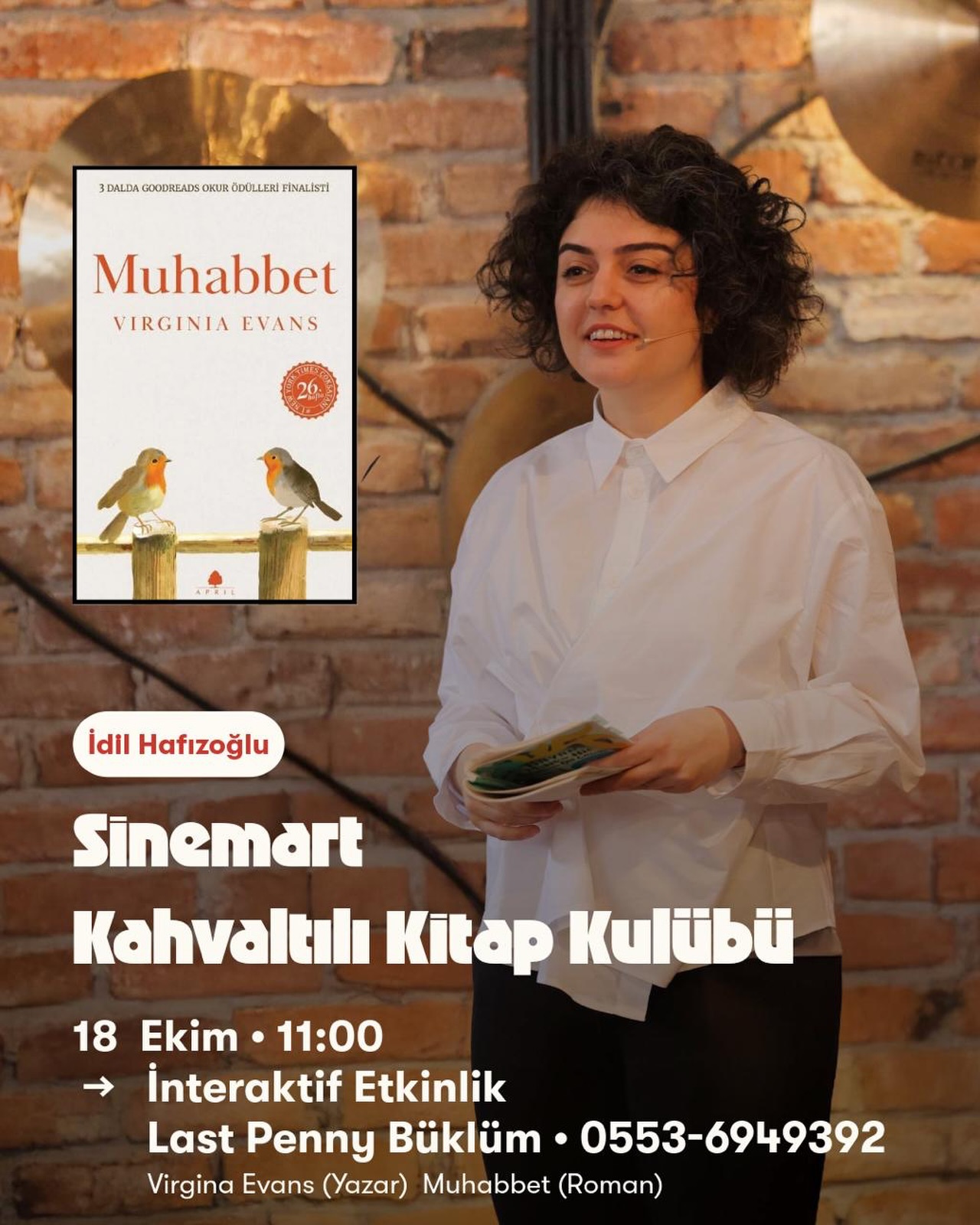 Sinemart Kahvaltılı Kitap Kulübü: Muhabbet