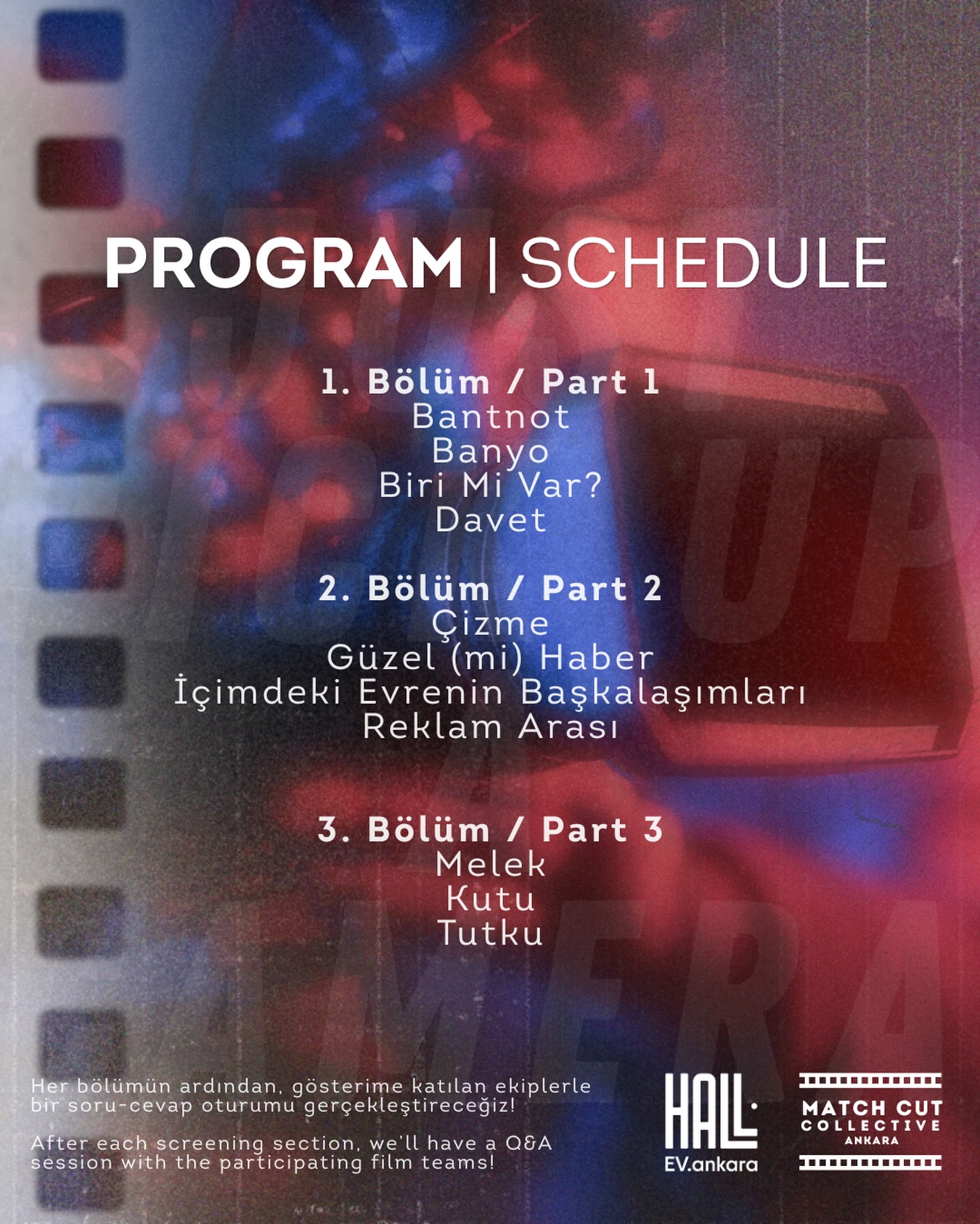 Kısa Film Gösterimi ve Sohbet