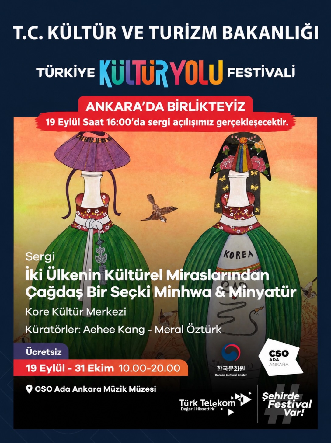 İki Ülkenin Kültürel Miraslarından Çağdaş Bir Seçki: Minhwa & Minyatür