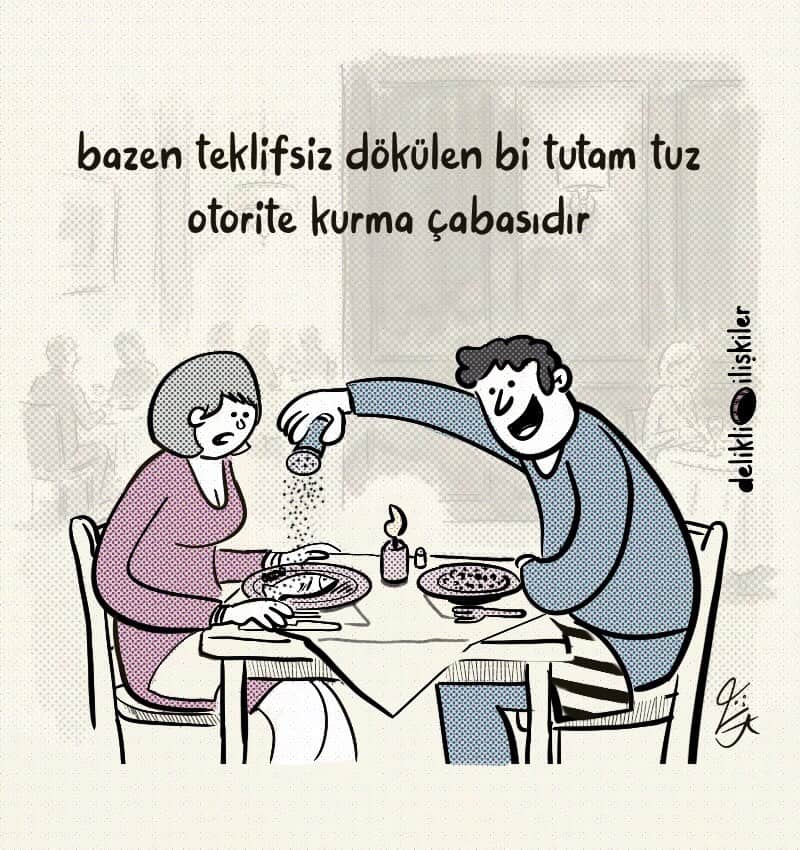 Delikli İlişkiler — Tuz Bülteni illüstrasyon