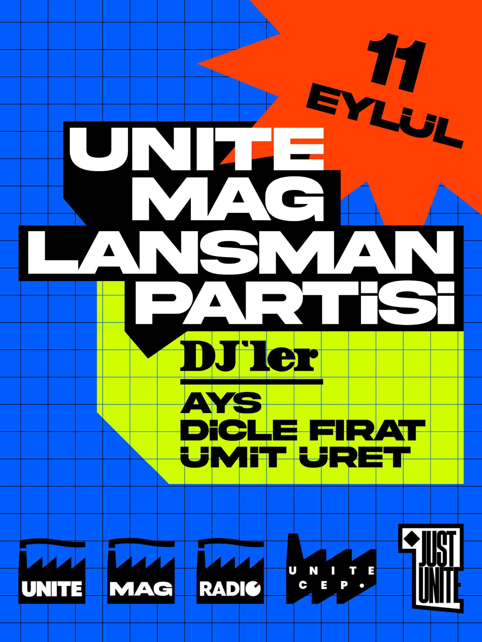 UNITE MAG Lansman Partisi